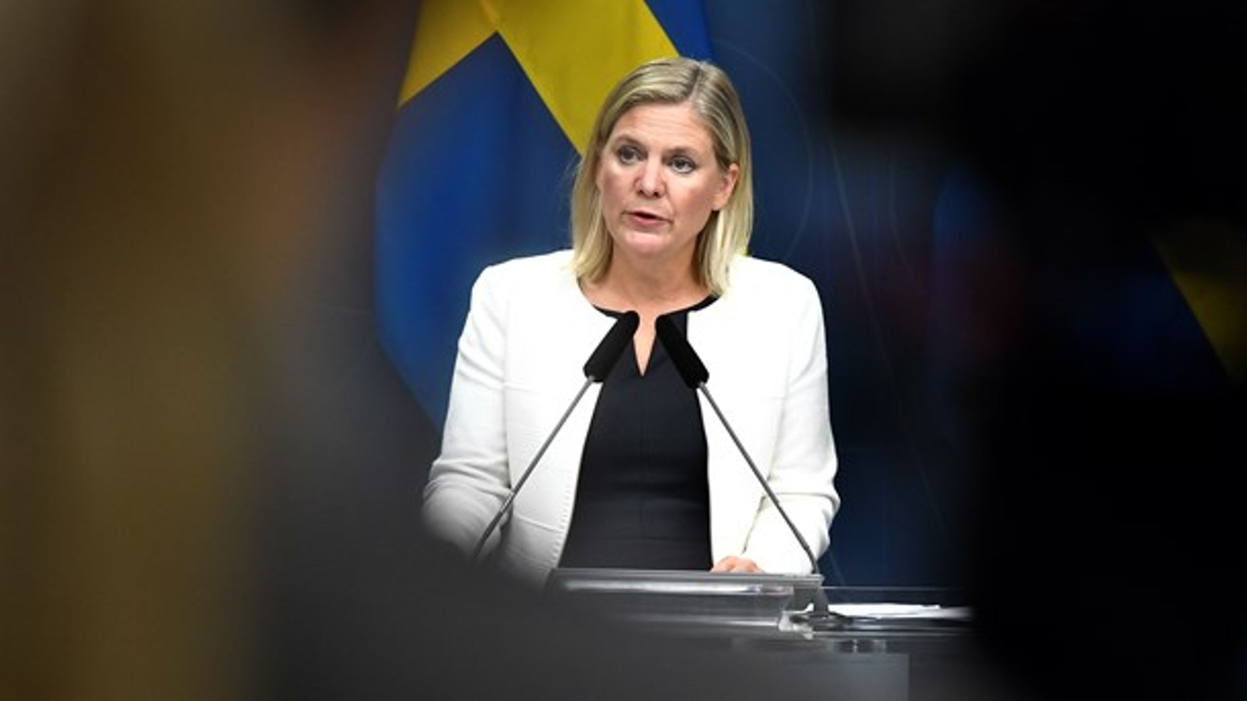 Finansminister Magdalena Andersson (S) vill stoppa skatteflykt. (Arkivbild)