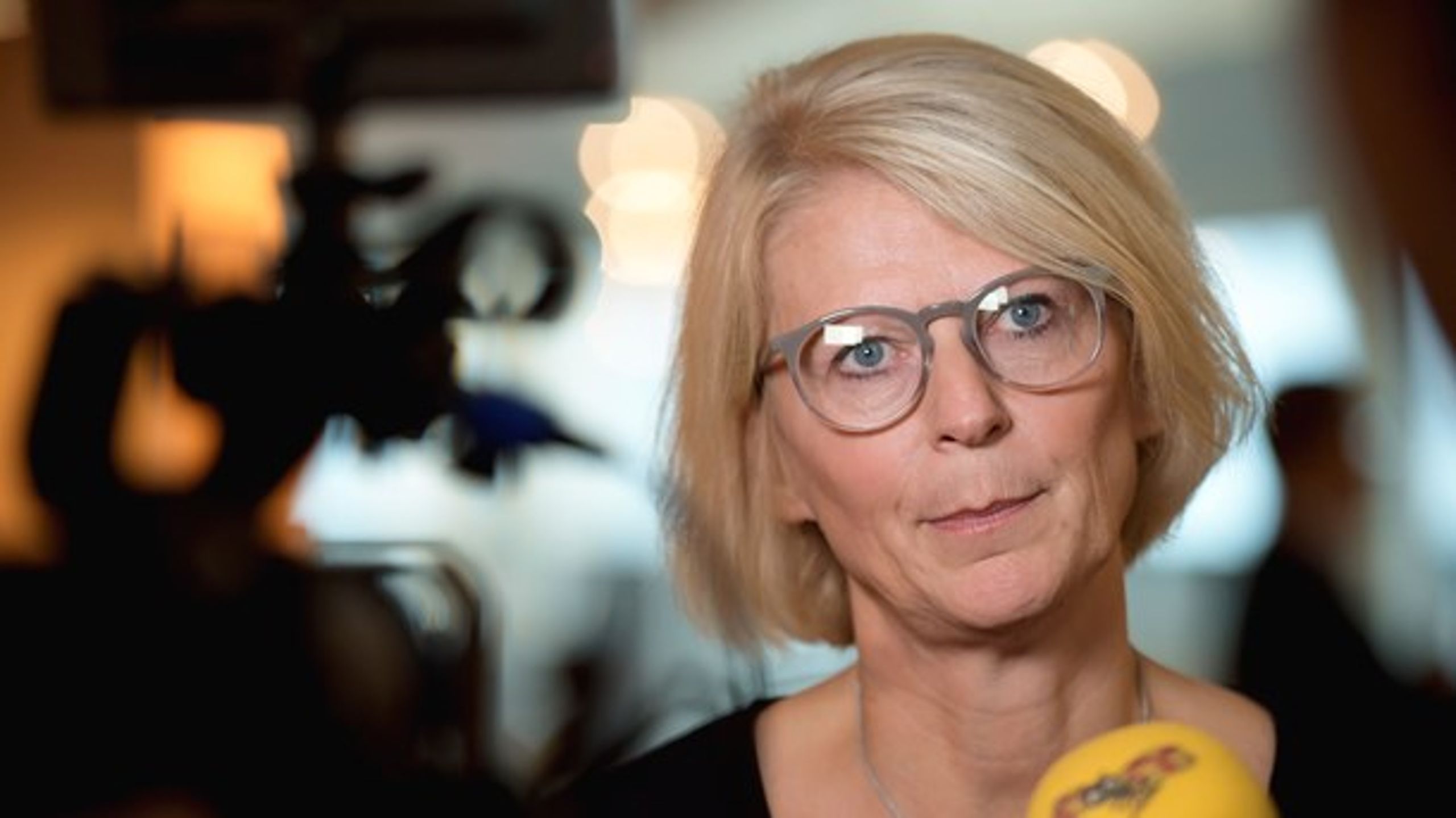 Moderaternas&nbsp;Elisabeth Svantesson svarar nu på Centerpartiets uttalande om regeringsbildningen efter nästa val.