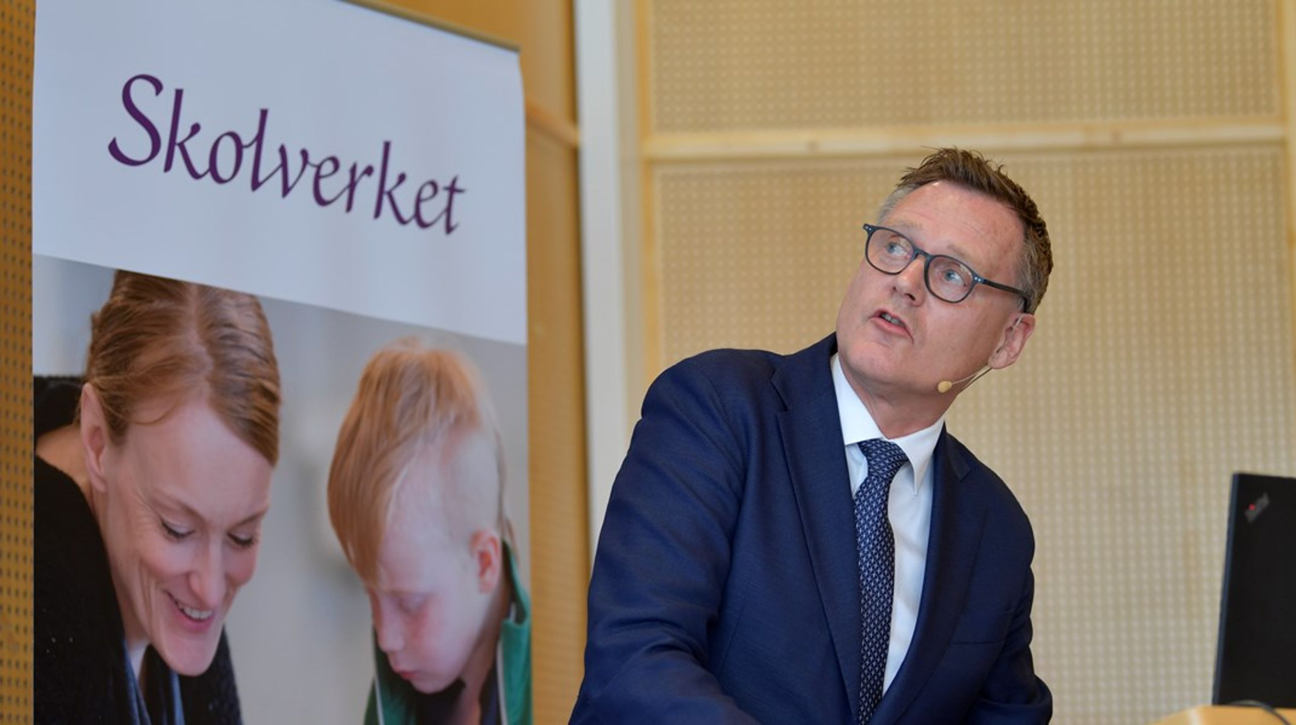 Peter Fredriksson, generaldirektör för Skolverket.