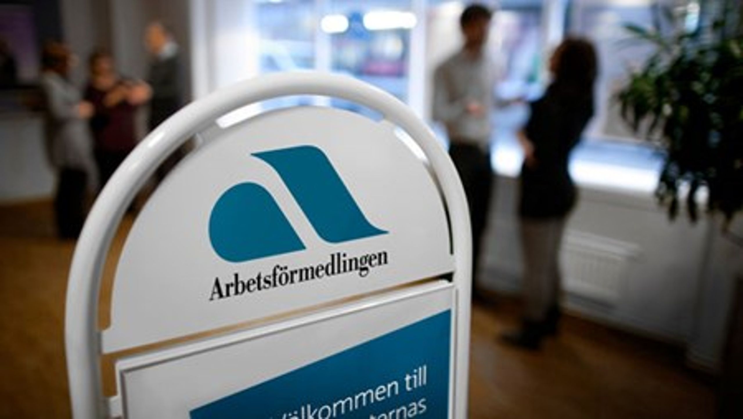 Mindre belastning än väntat för Arbetsförmedlingen