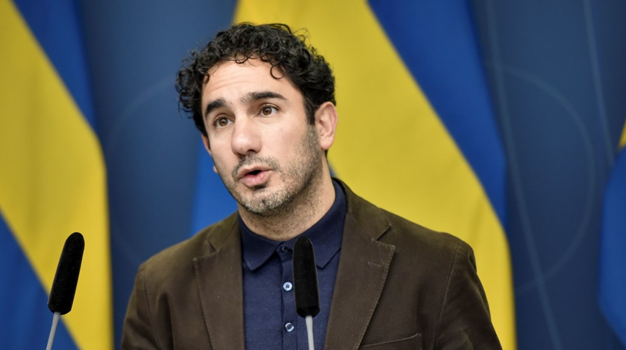 Socialförsäkringsminister Ardalan Shekarabi (S).