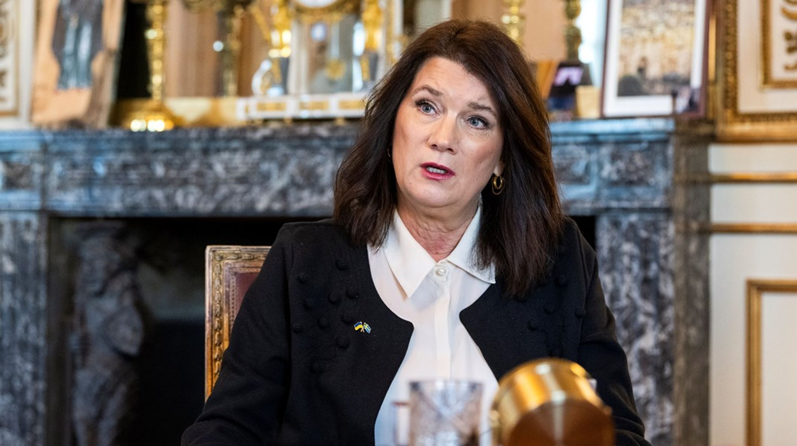 Utrikesminister Ann Linde föreslår nu att utredningen om säkerhetsläget och Natomedlemskap som görs med riksdagspartierna ska tidigareläggas.