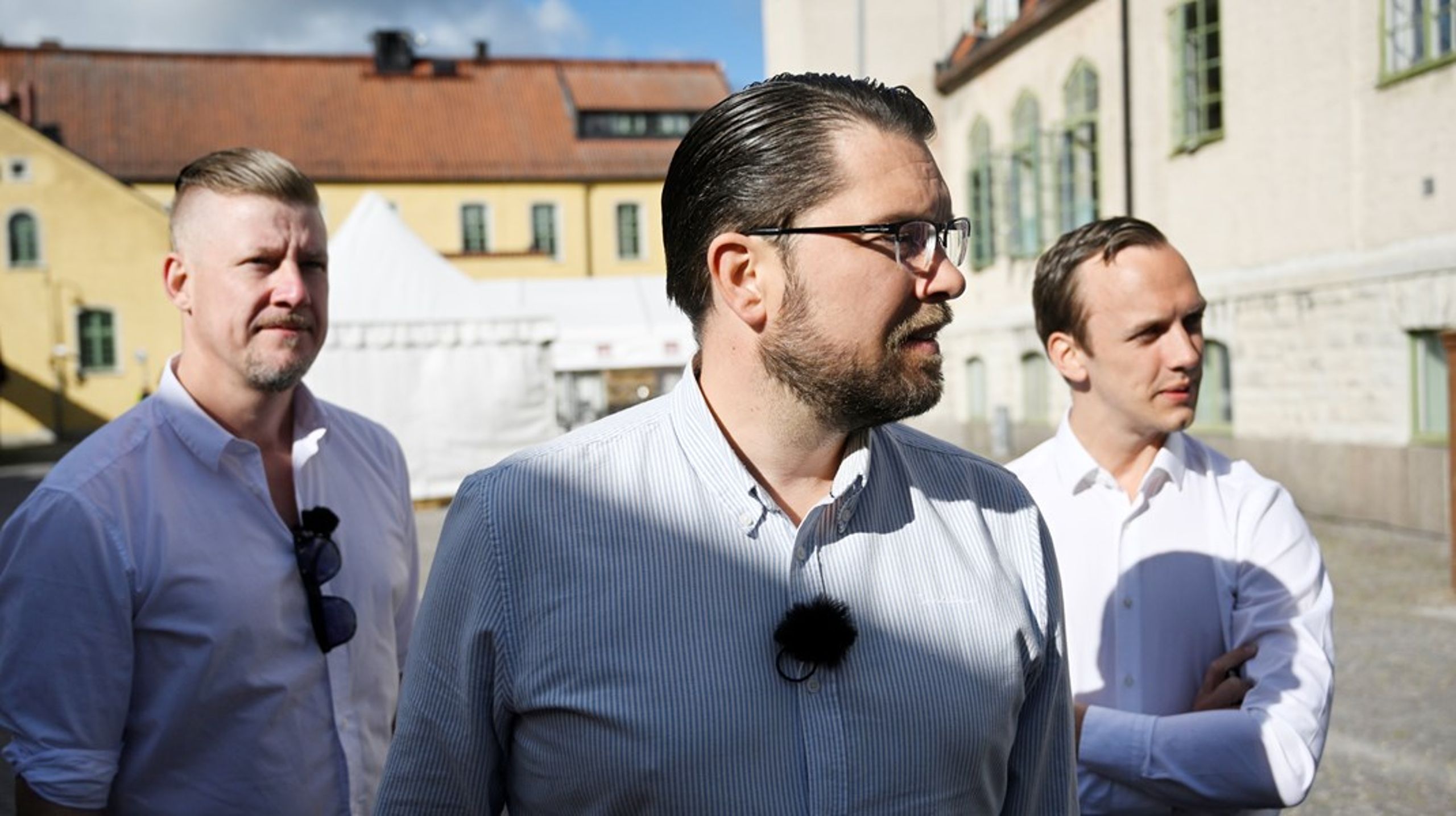 Onsdagen är Sverigedemokraternas och Centerpartiets dag i Almedalen.&nbsp;