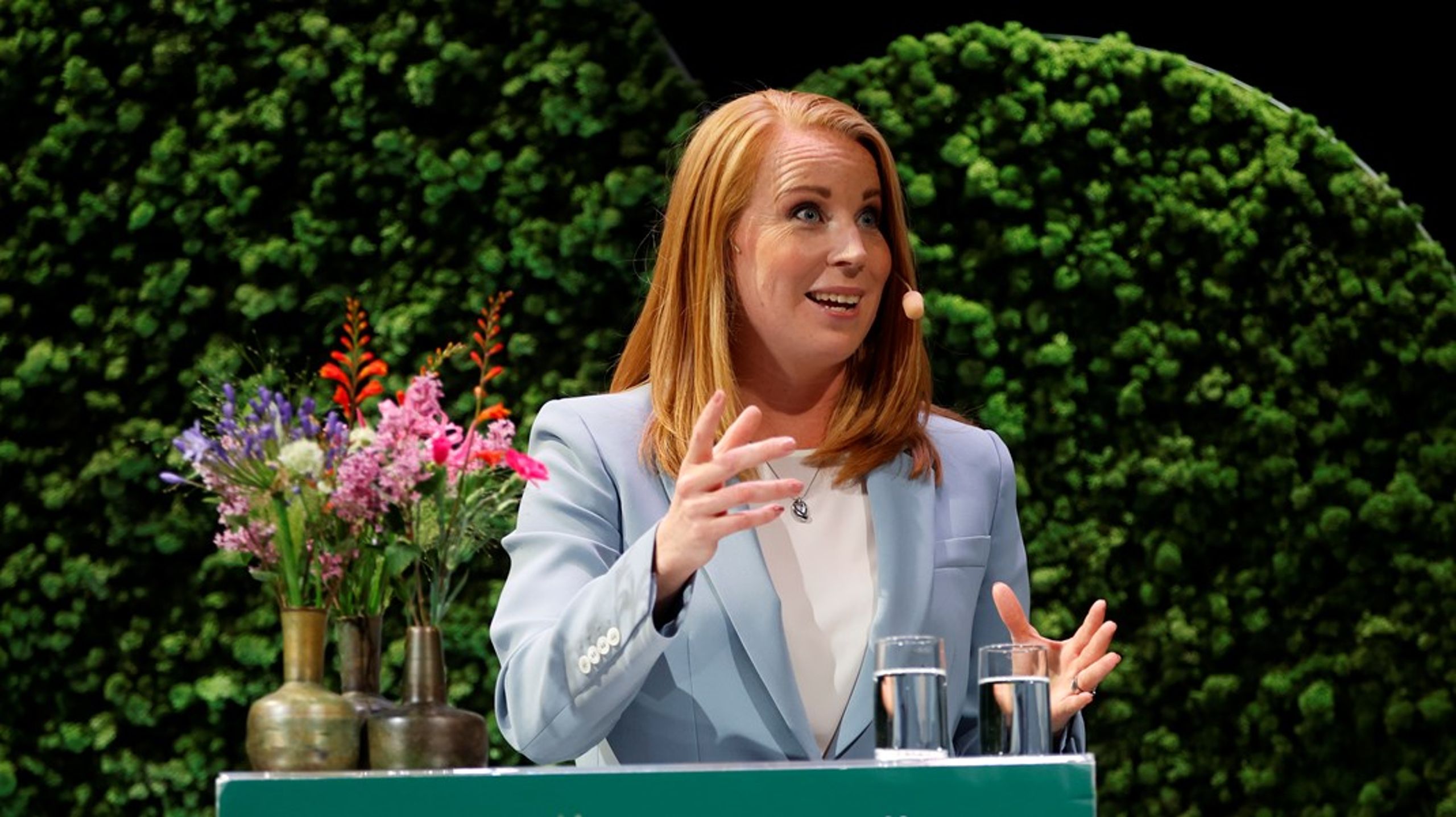 C-ledaren Annie Lööf ser inte Ulf Kristersson (M) som en statsministerkandidat