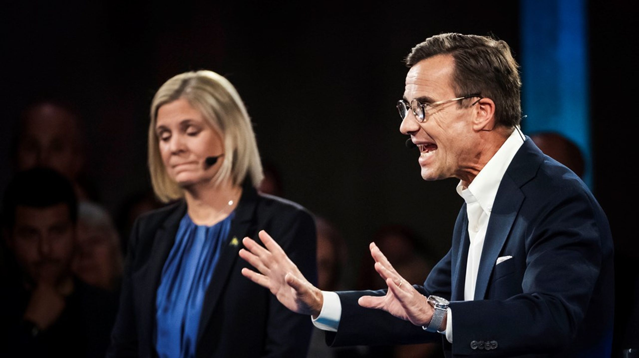 Ulf Kristersson (M) går vinnande ur statsministerkampen mot Magdalena Andersson (S).