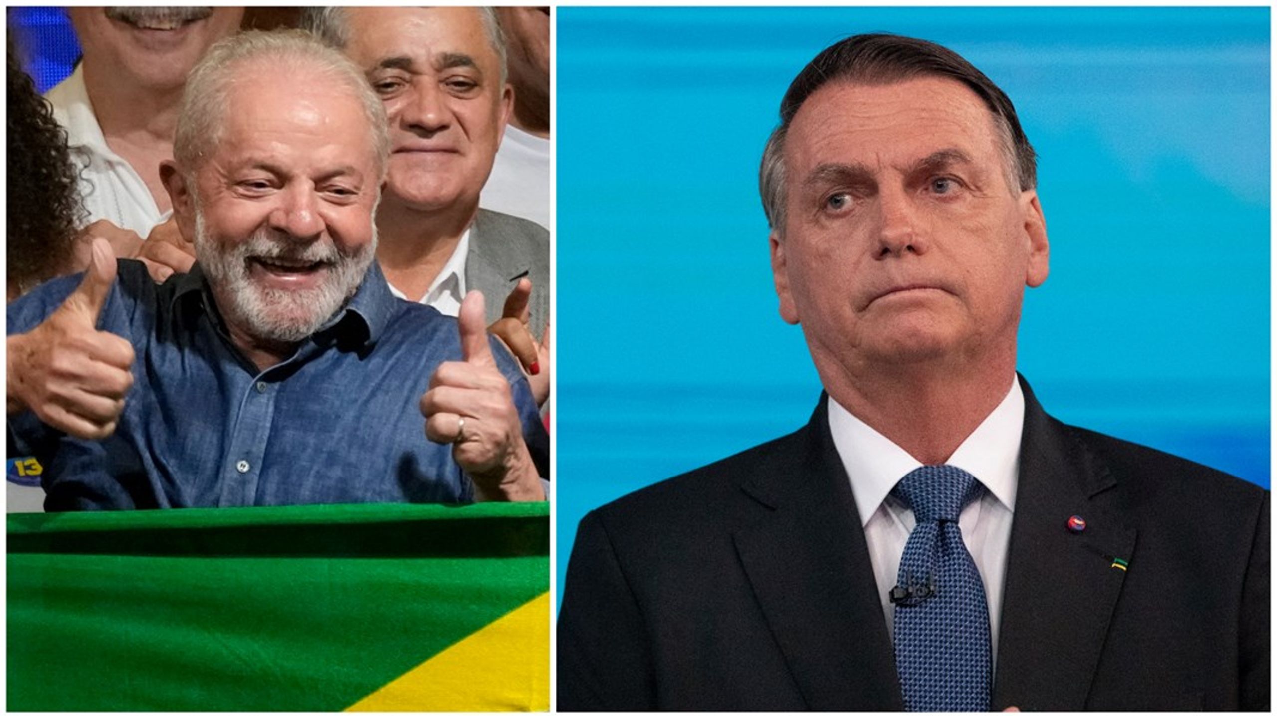 Jair Bolsonaro vann presidentvalet 2018 men får nu se sig besegrad av Lula da Silva som ledde landet mellan&nbsp;2003–2011.