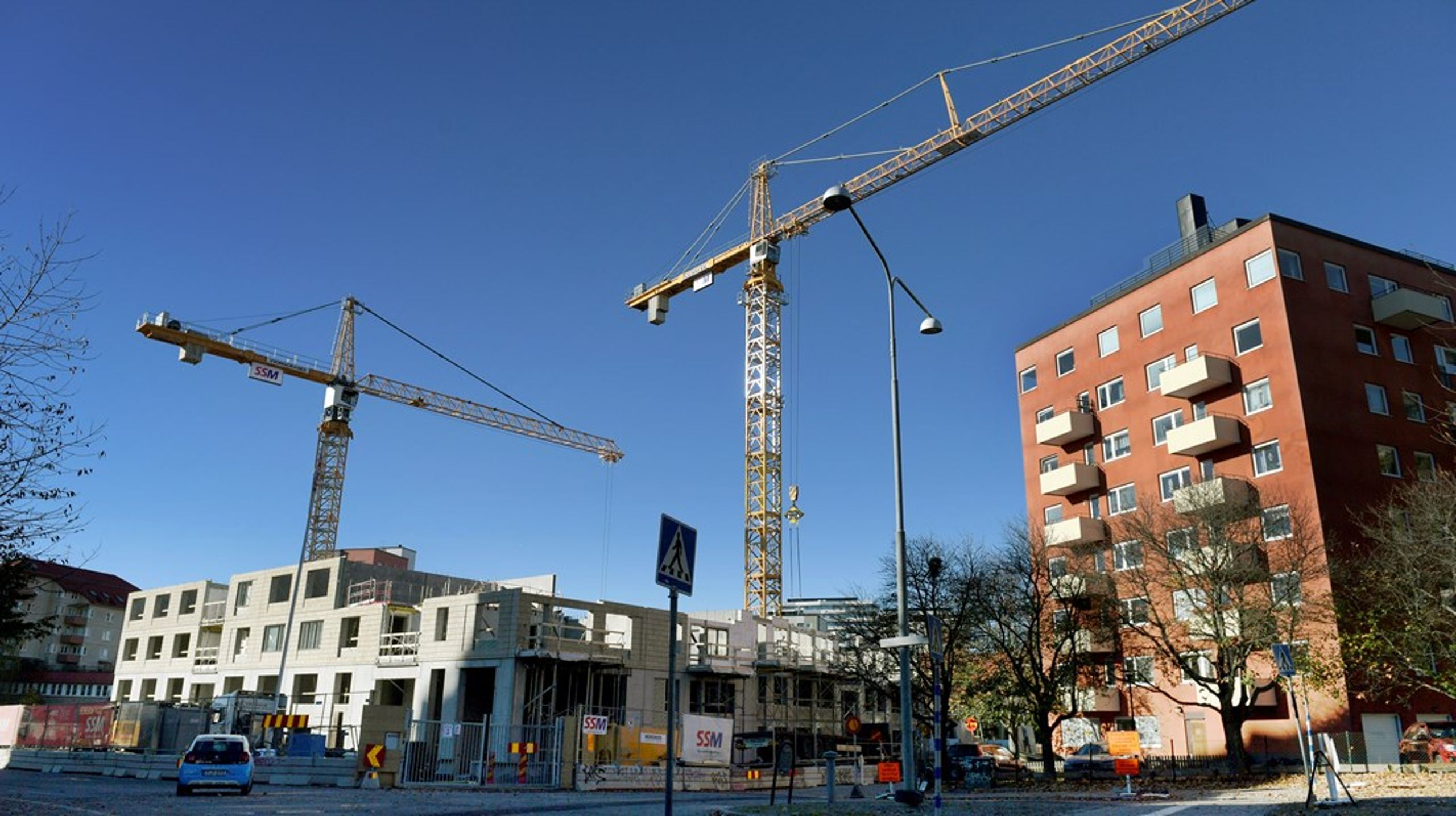 Johan Deremar, analysansvarig på Byggföretagen, spår fler varsel och konkurser i byggbranschen.&nbsp;