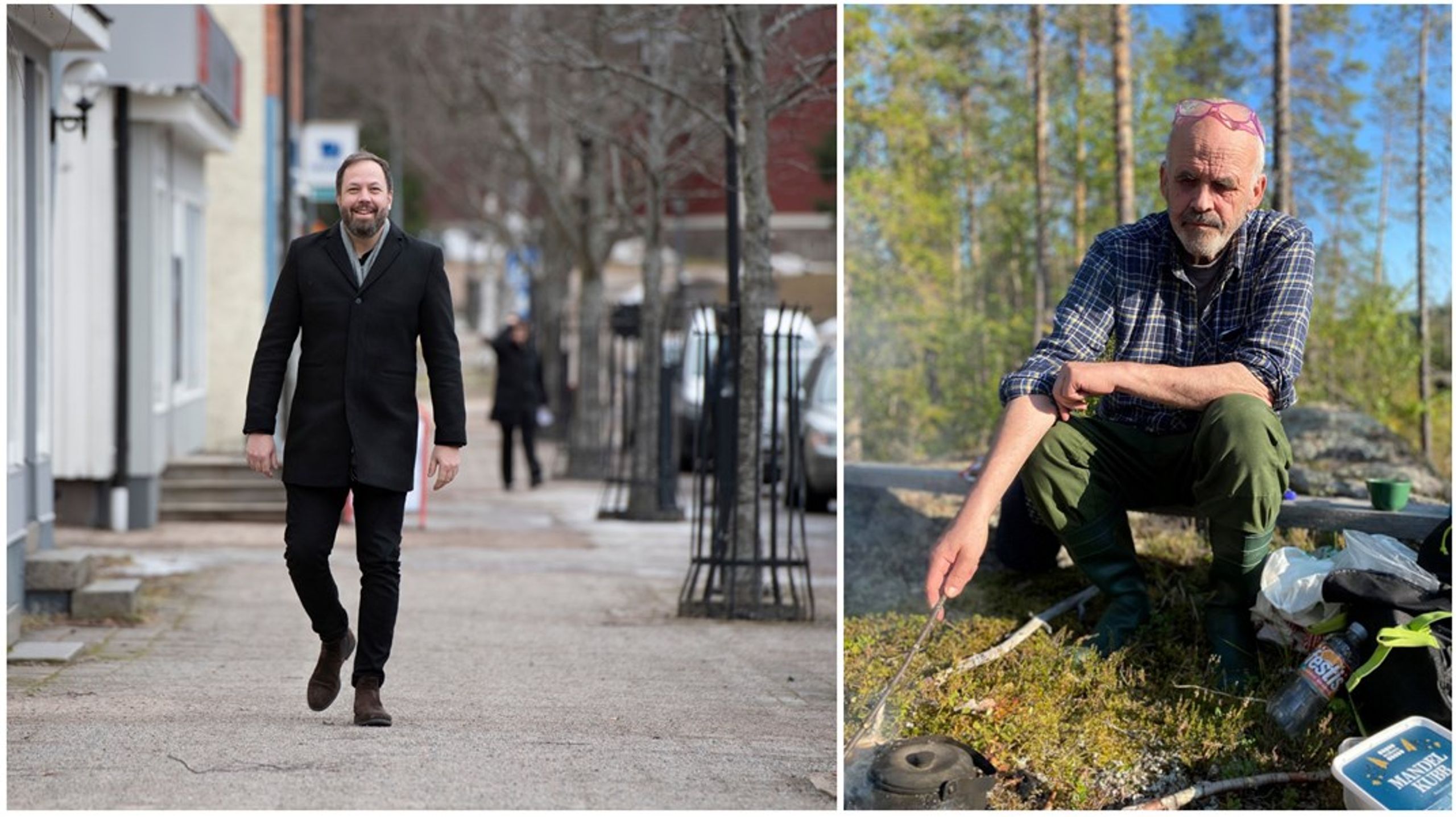 Jens Fischer
och Roland Boman är två av fyra kommunstyrelseordföranden som företräder ett lokalt parti.