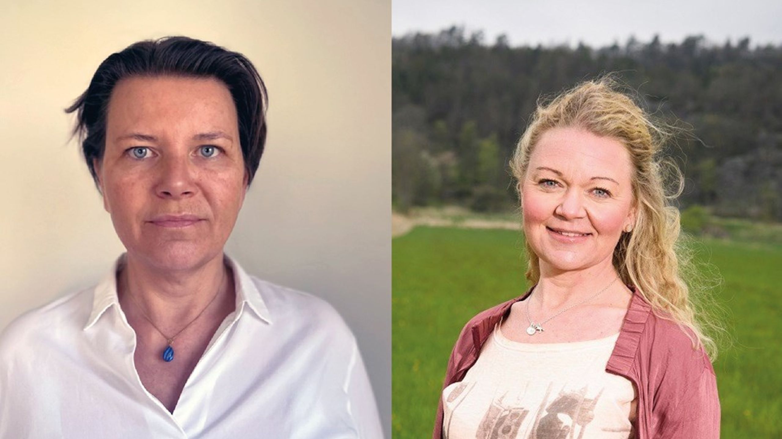 Cecilia Hamberg och Anna Säfwenberg.&nbsp;