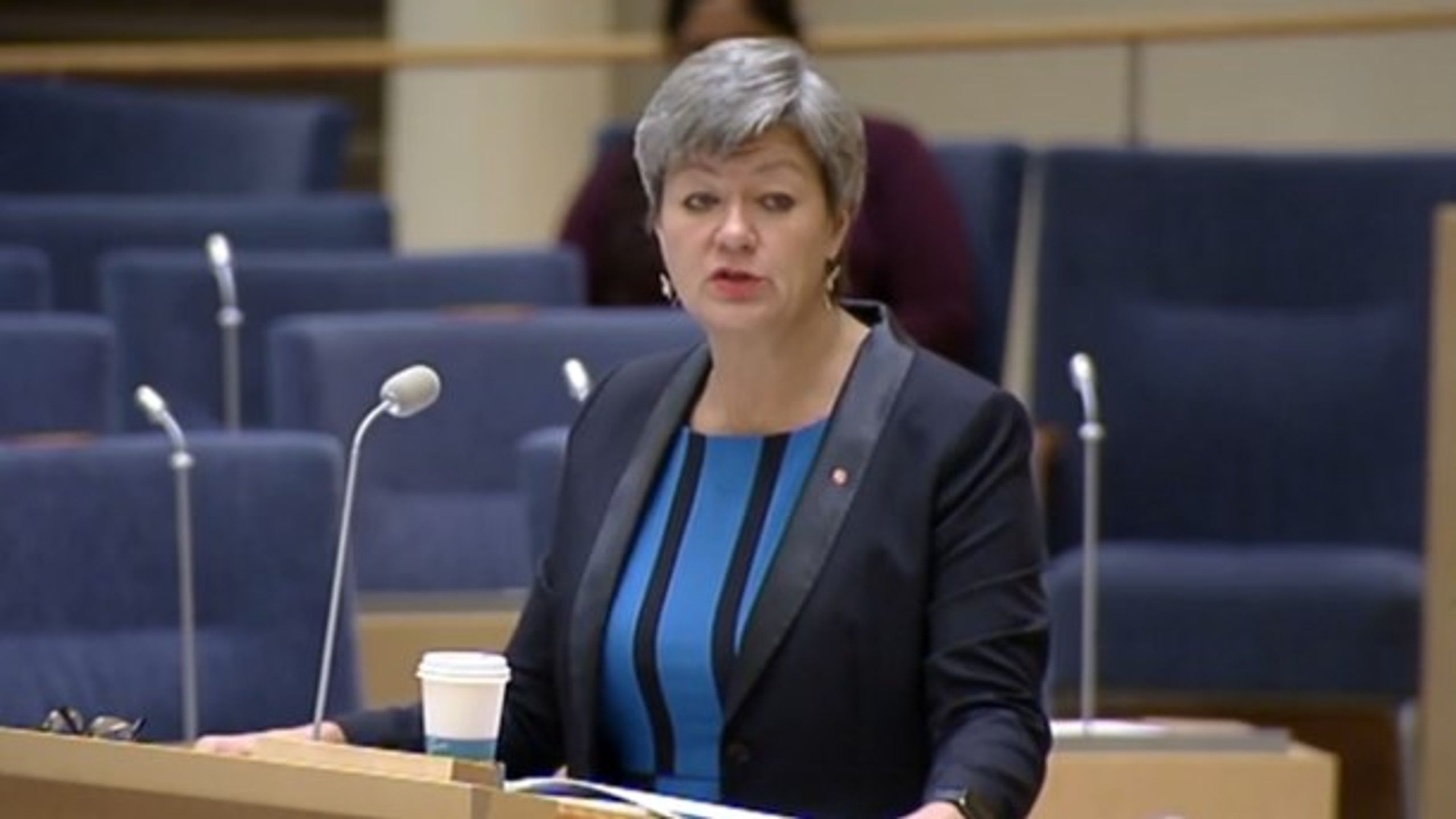 Arbetsmarknads- och etableringsminister Ylva Johansson (S).