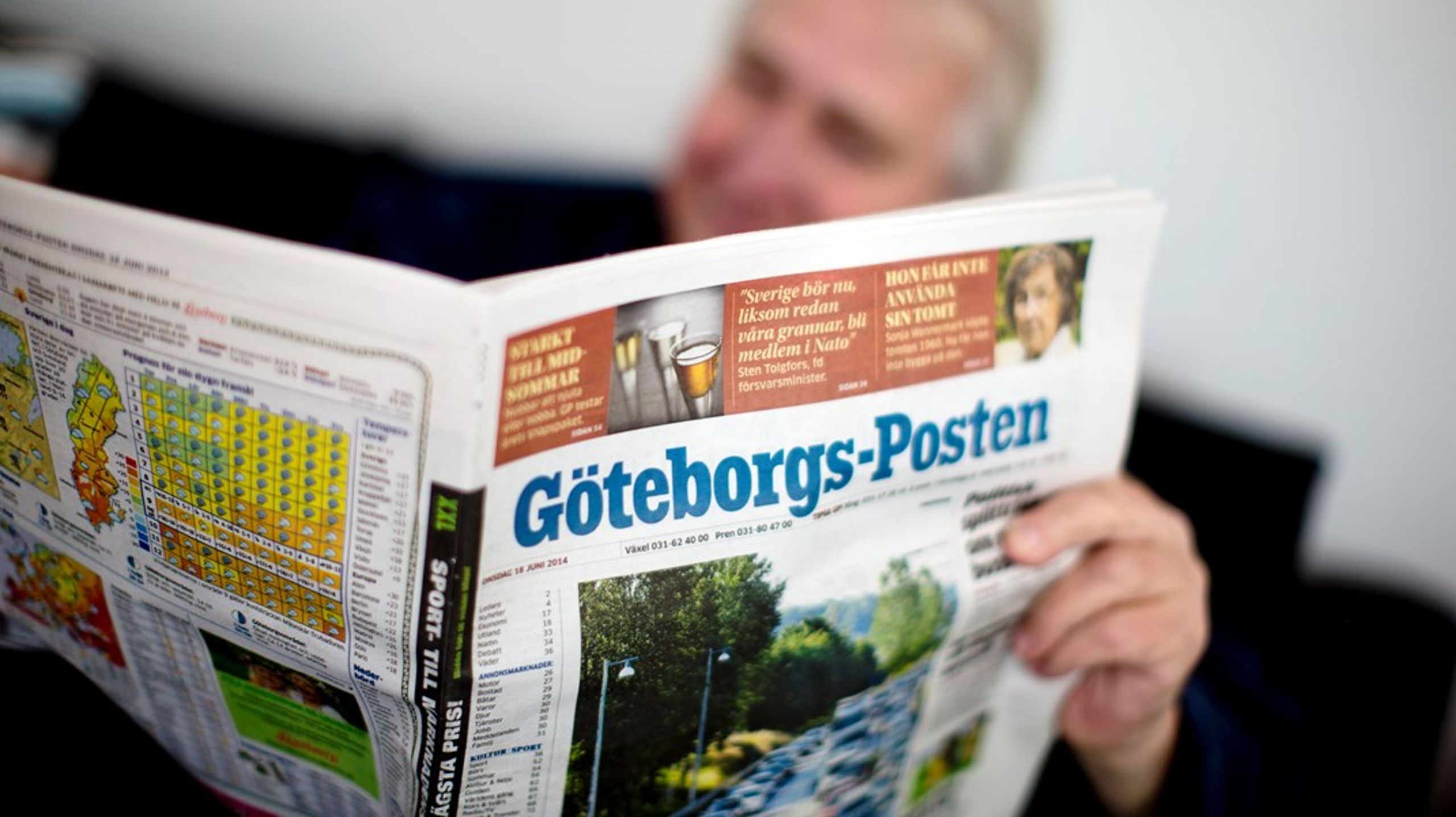 Göteborgs-Posten får drygt 34,4 miljoner kronor i mediestöd för 2024.