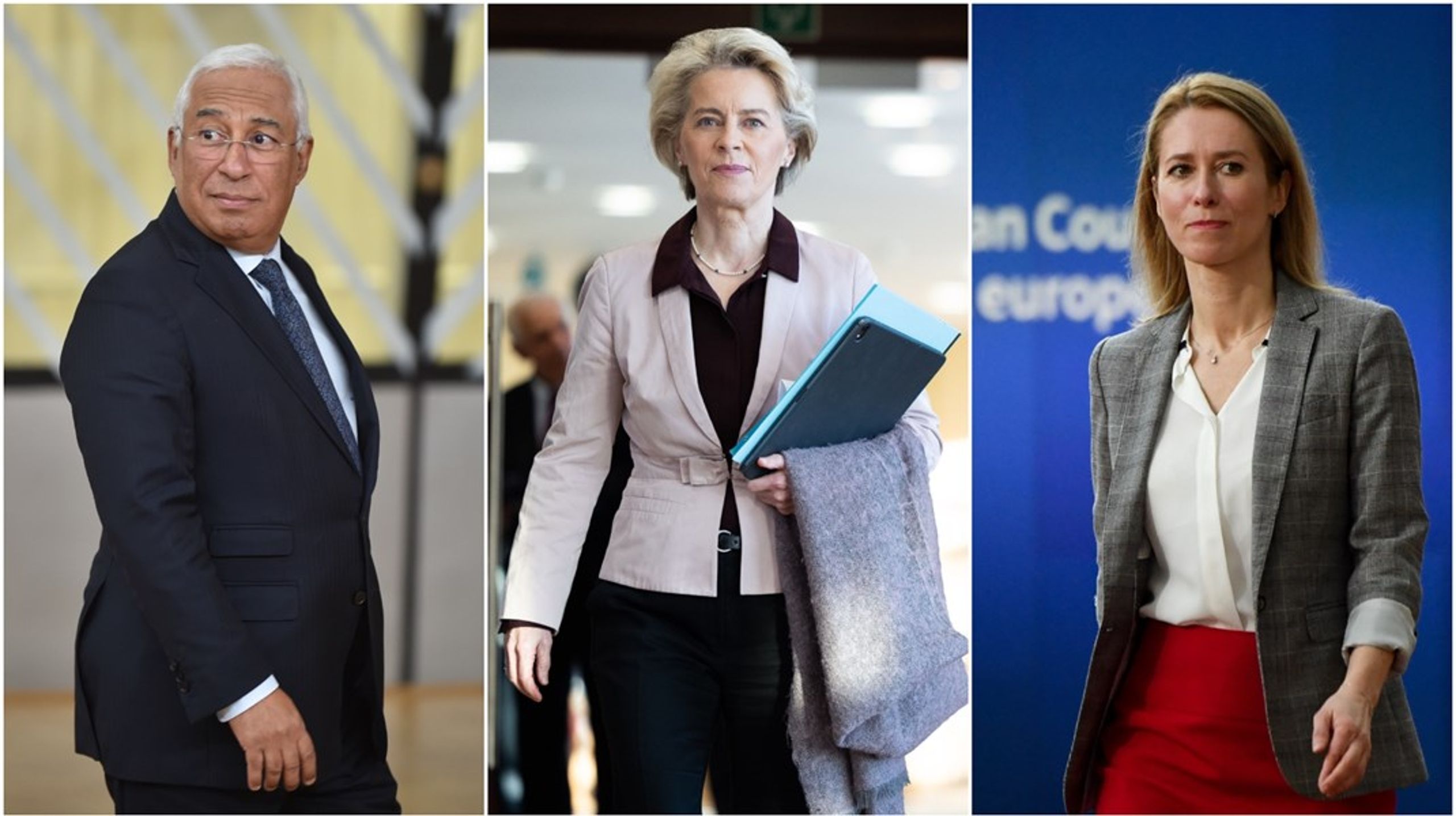 Portugals tidigare premiärminister António Costa, EU-kommissionens sittande ordförande Ursula von der Leyen och Estlands premiärminister Kaja Kallas ser ut att få vänta till toppmötet i slutet av juni innan de får besked om sina tilltänkta jobb.&nbsp;