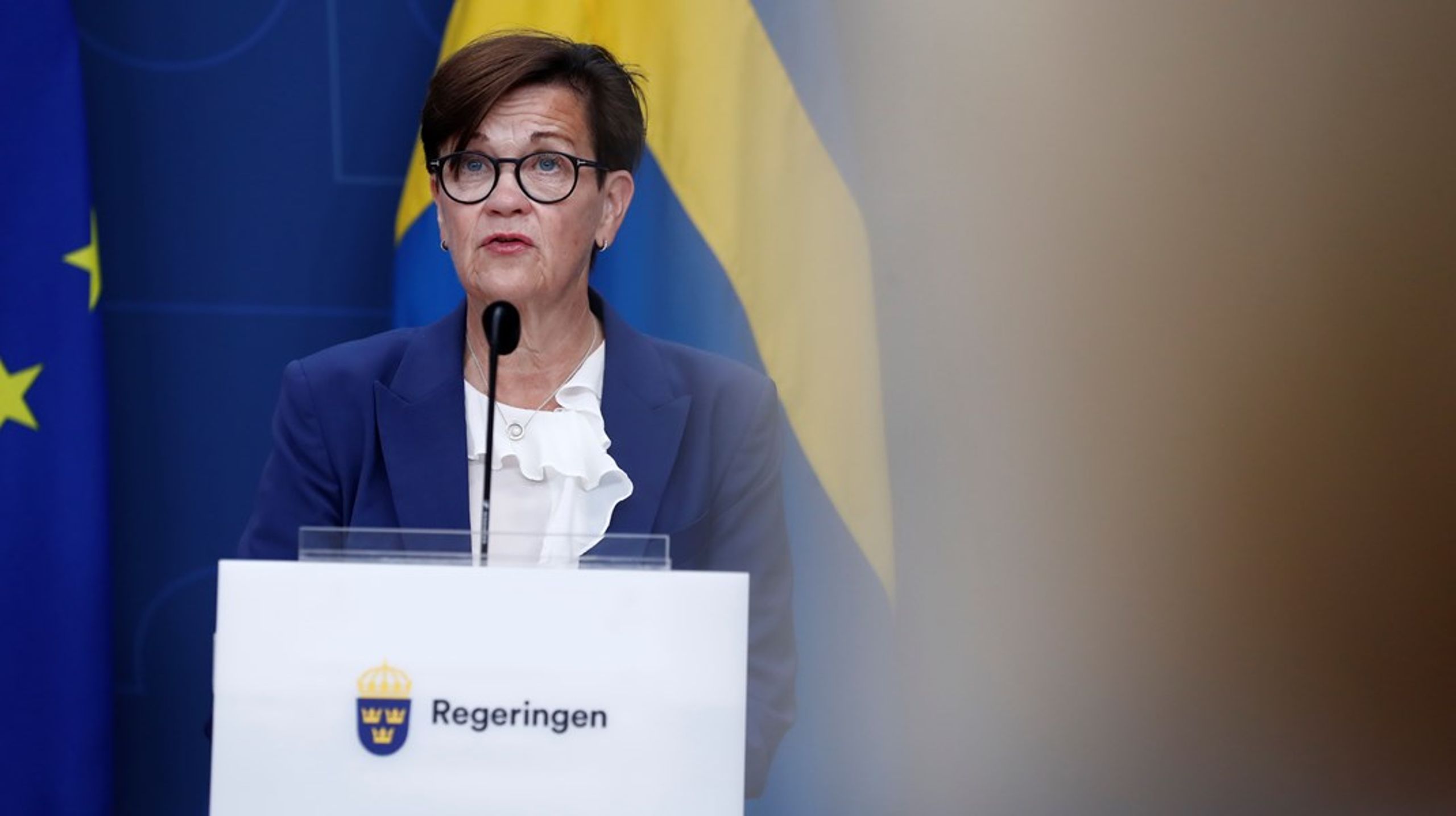 Skatteverkets generaldirektör Katrin Westling Palm överraskades av bedömningen av hur många som felaktigt är folkbokförda i Sverige.