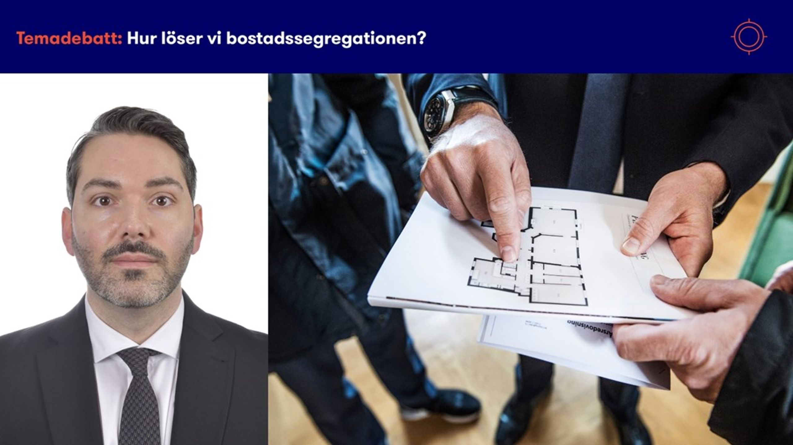 Patrik Karlson (L), riksdagsledamot och bostadspolitisk talesperson. Bland annat vill Liberalerna införa statliga startlån för bostadsköpare.&nbsp;