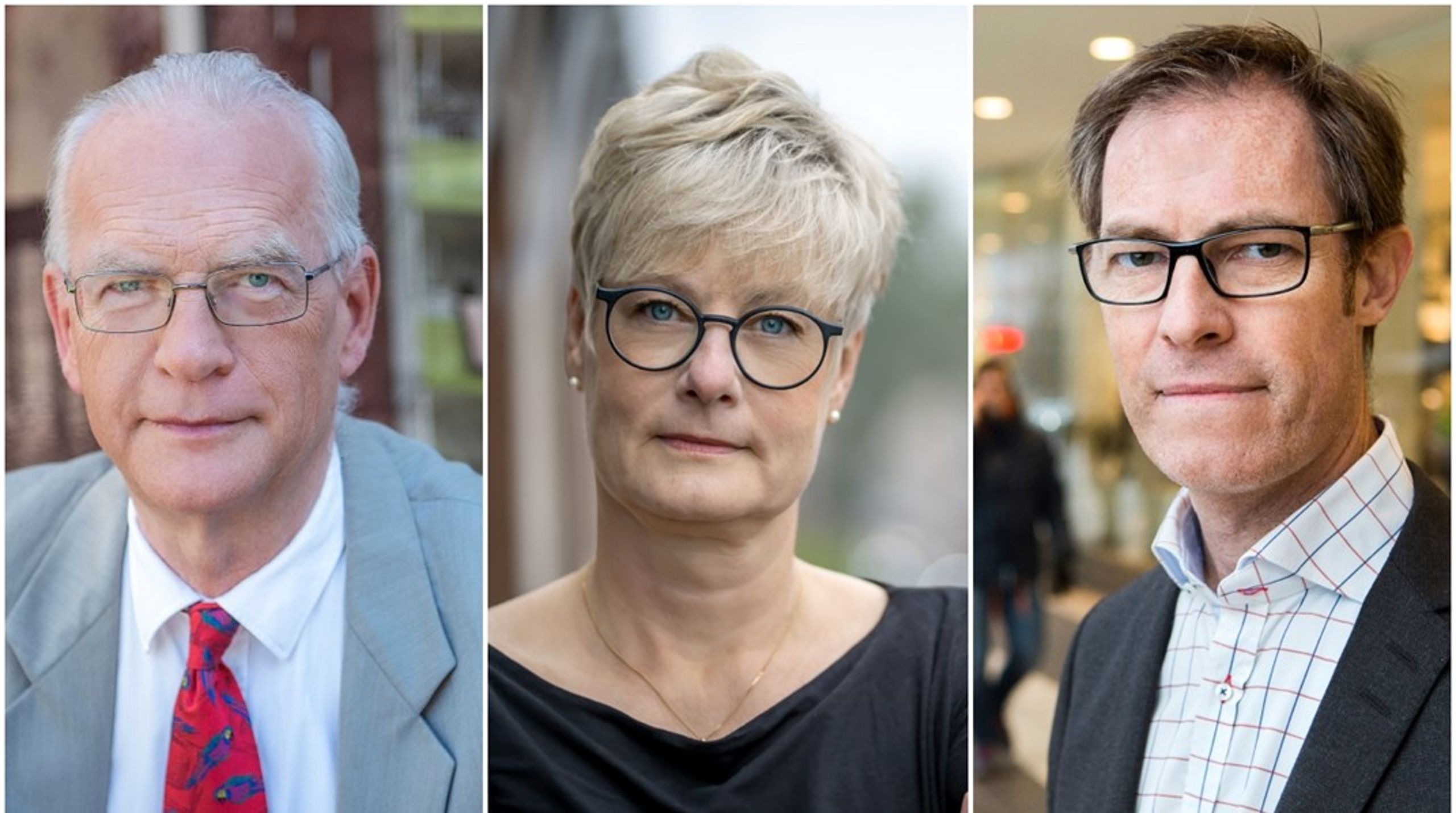 Jörgen Mark-Nielsen, Sveriges Allmännytta, Marie Linder, Hyresgästföreningen och Martin Lindvall, Fastighetsägarna.&nbsp;