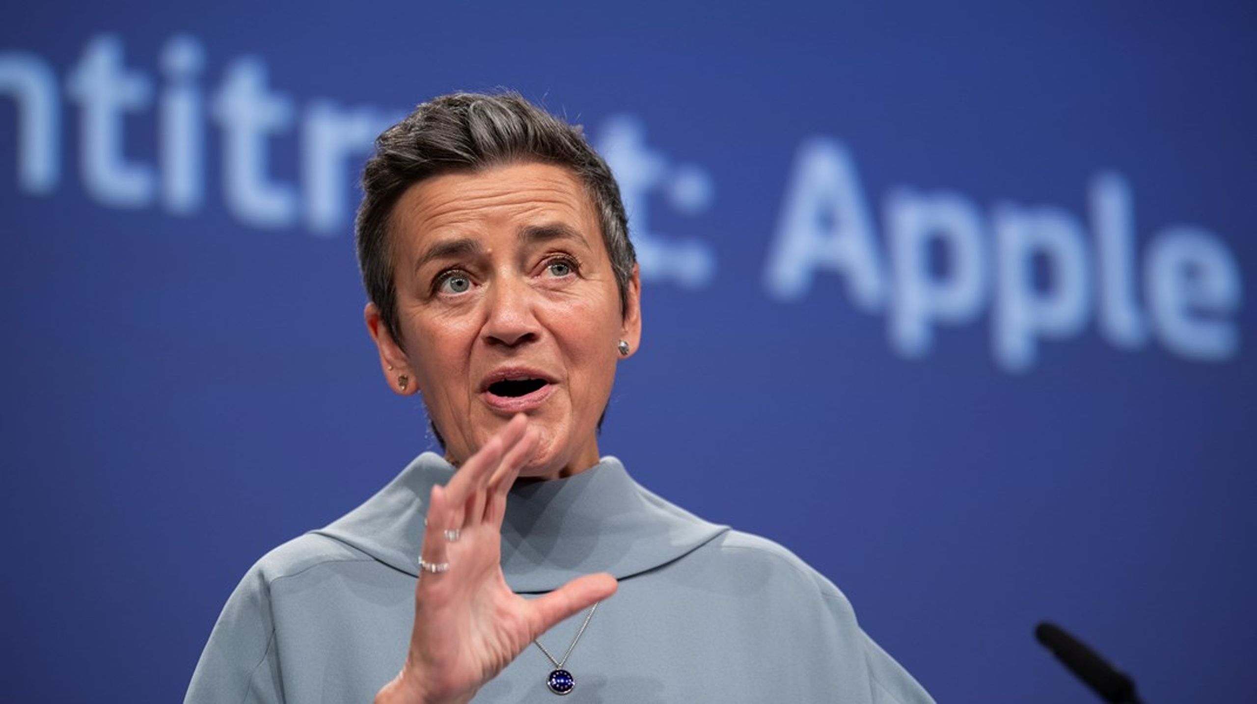 <div>Danska EU-kommissionären Margrethe Vestager kan vara på väg att ta sin sista stora skalp från ett av de mäktigaste och mest&nbsp;lönsamma&nbsp;företagen på planeten.</div>