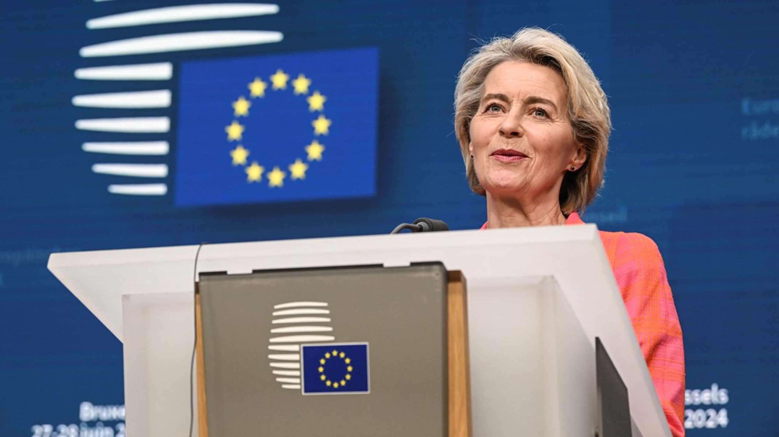 Ursula von der Leyen presenterade på tisdagsmorgonen den kommission som nu ska frågas ut av parlamentet innan godkännande.&nbsp;