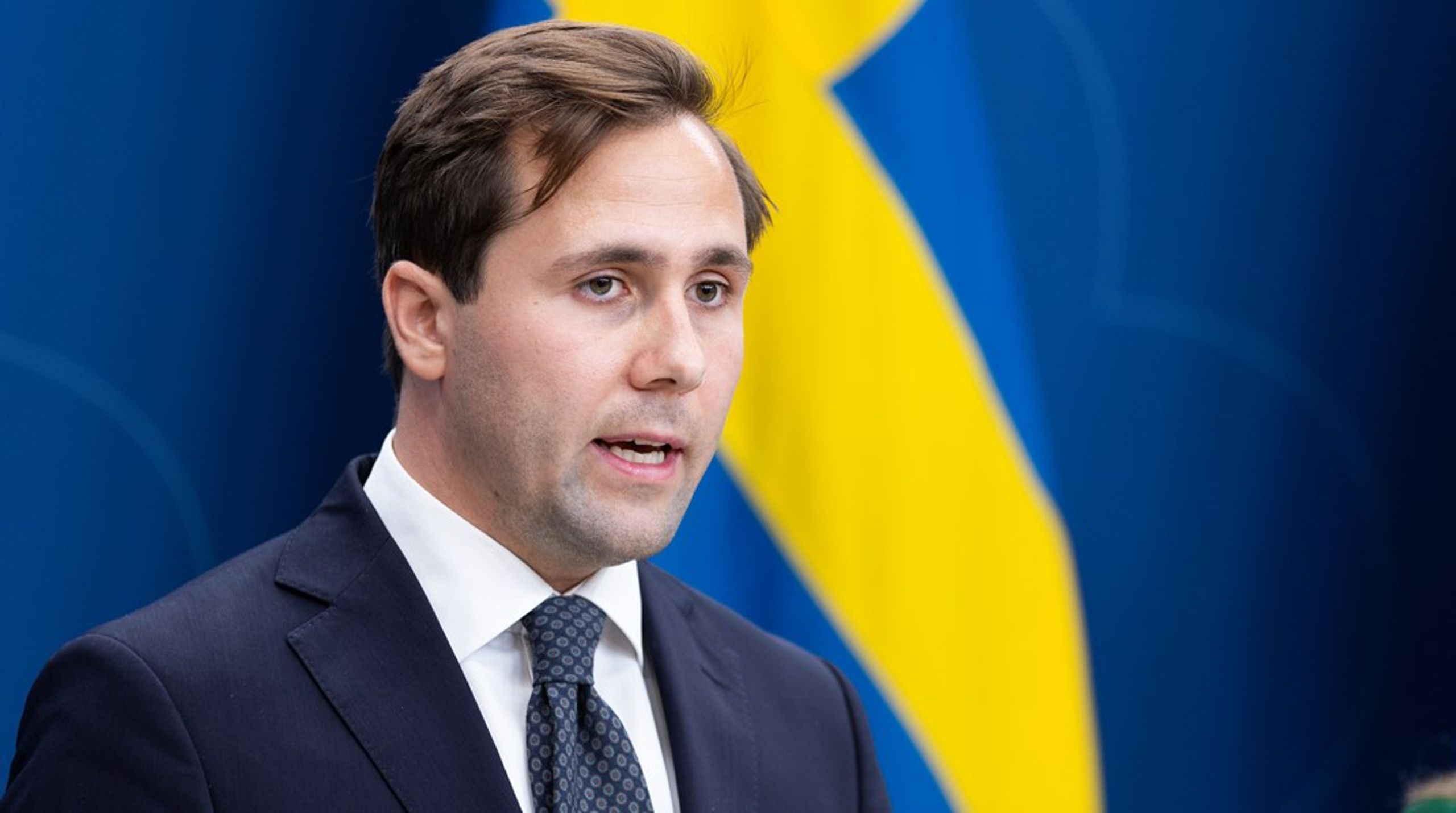 Biståndsminister Benjamin Dousa (M) säger till TT att biståndsbudgeten tidigare ökat&nbsp;”konstant utan vidare kontroll eller prioritering”.