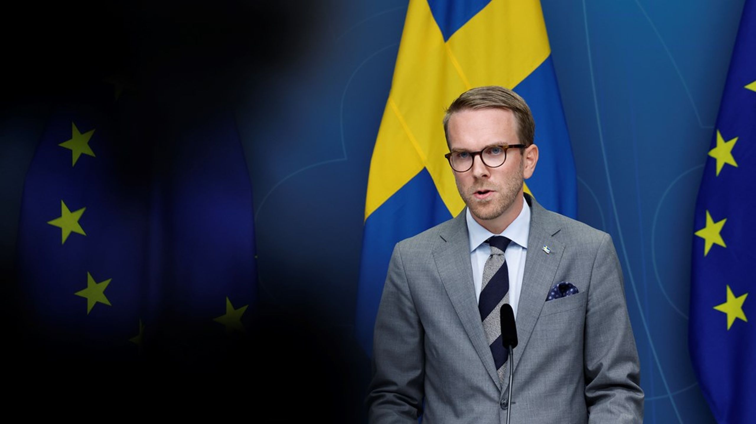 ”Den exakta utformningen av förslaget kommer regeringen att återkomma till”, skriver bostadsminister Andreas Carlson (KD).