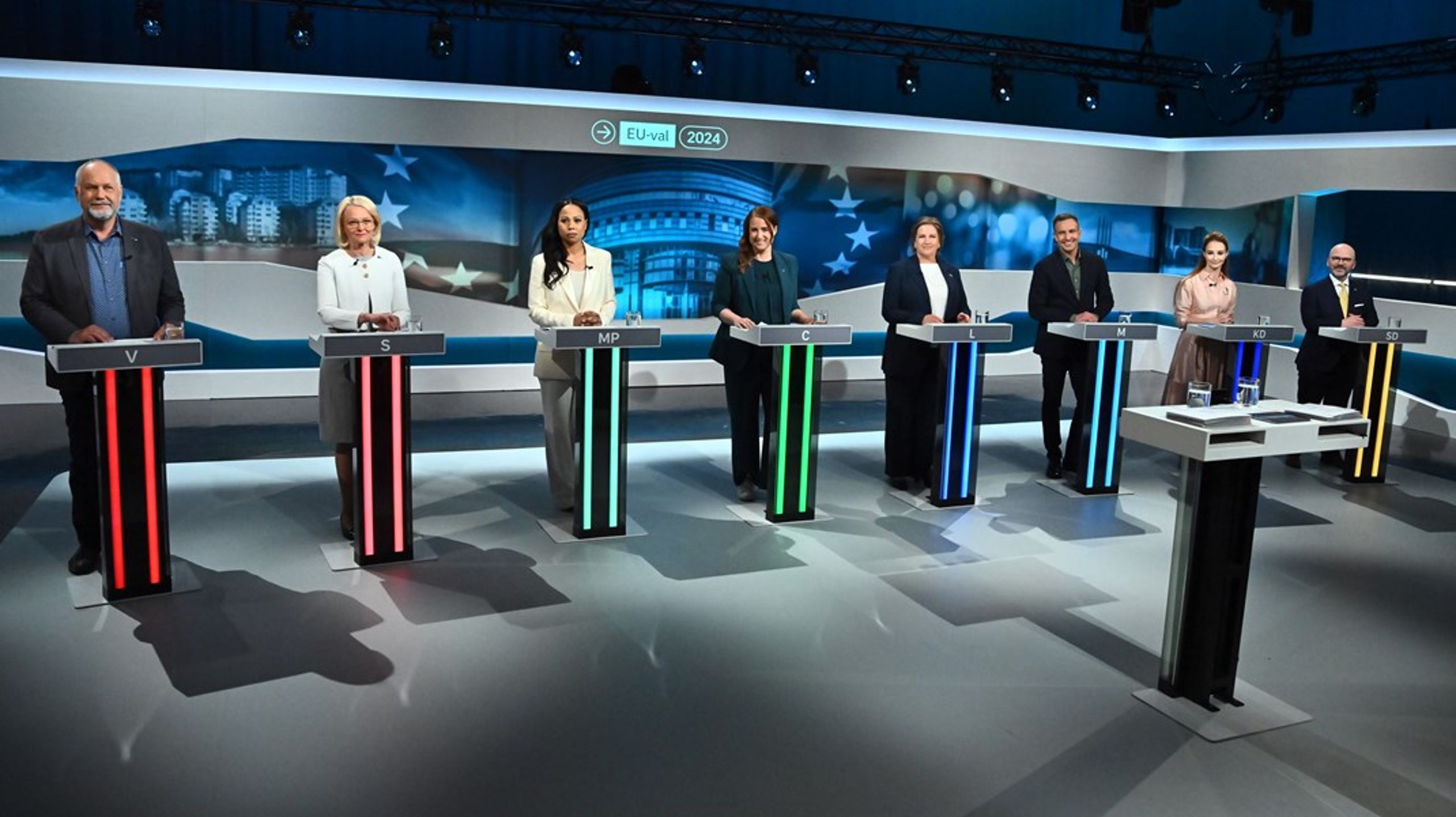 Jonas Sjöstedt (V), Heléne Fritzon (S), Alice Bah Kuhnke (MP), Emma Wiesner (C), Karin Karlsbro (L), Tomas Tobé (M), Alice Teodorescu Måwe (KD) och Charlie Weimers (SD) – alla ska på olika sätt jobba med förbindelser med länder utanför EU.&nbsp;<br>