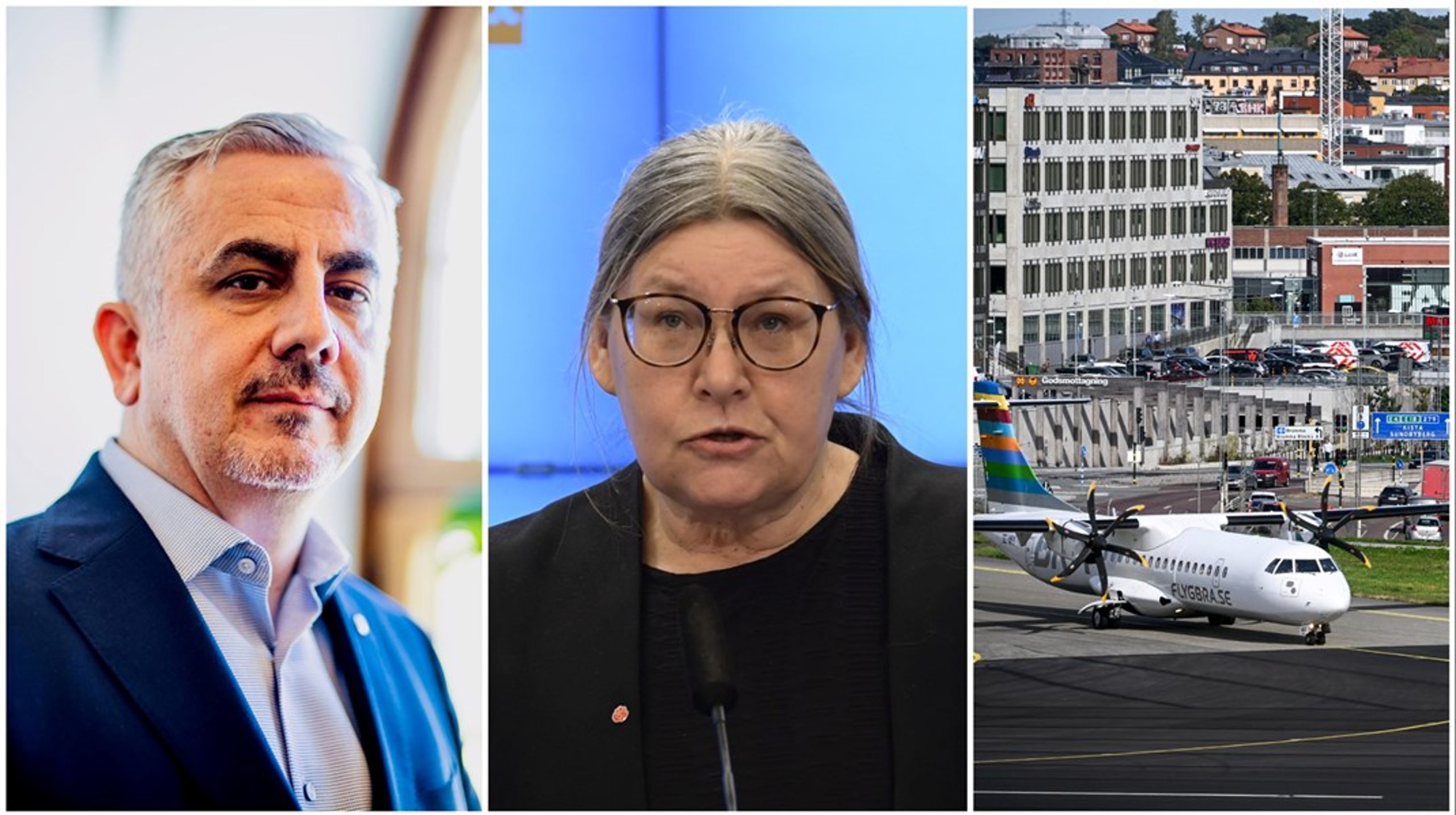 I stället för att hålla kvar i gamla, ineffektiva lösningar borde vi 
fokusera på att modernisera och optimera Arlanda som Sveriges 
internationella flygnav, skriver debattörerna.<br>