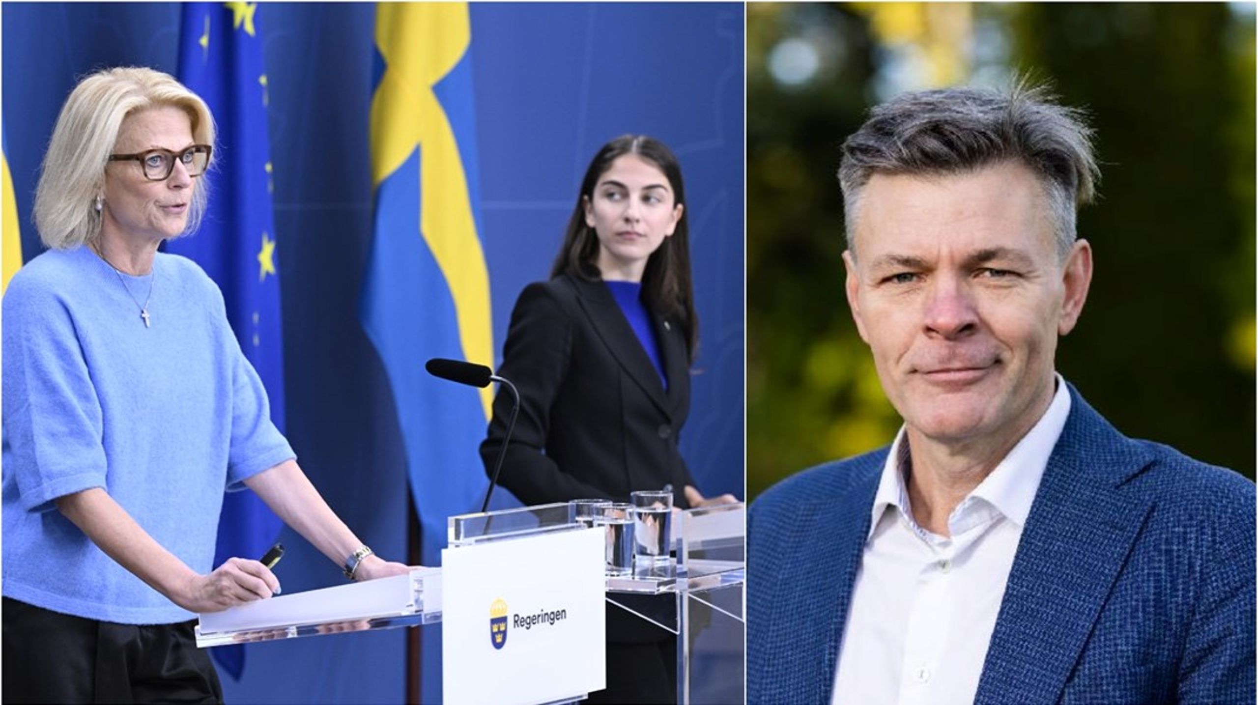 En inte alldeles otänkbar förklaring till retoriken är att Romina Pourmokhtari nu hanterar en drygt 16 procent lägre budget för Utgiftsområde 20 i budgetpropositionen för 2025, jämfört med budgetpropositionen 2024. Det beror inte på en allmän budgetnedskärning, statsbudgeten i sin helhet ökar med totalt 84 miljarder, skriver Mikael Karlsson.