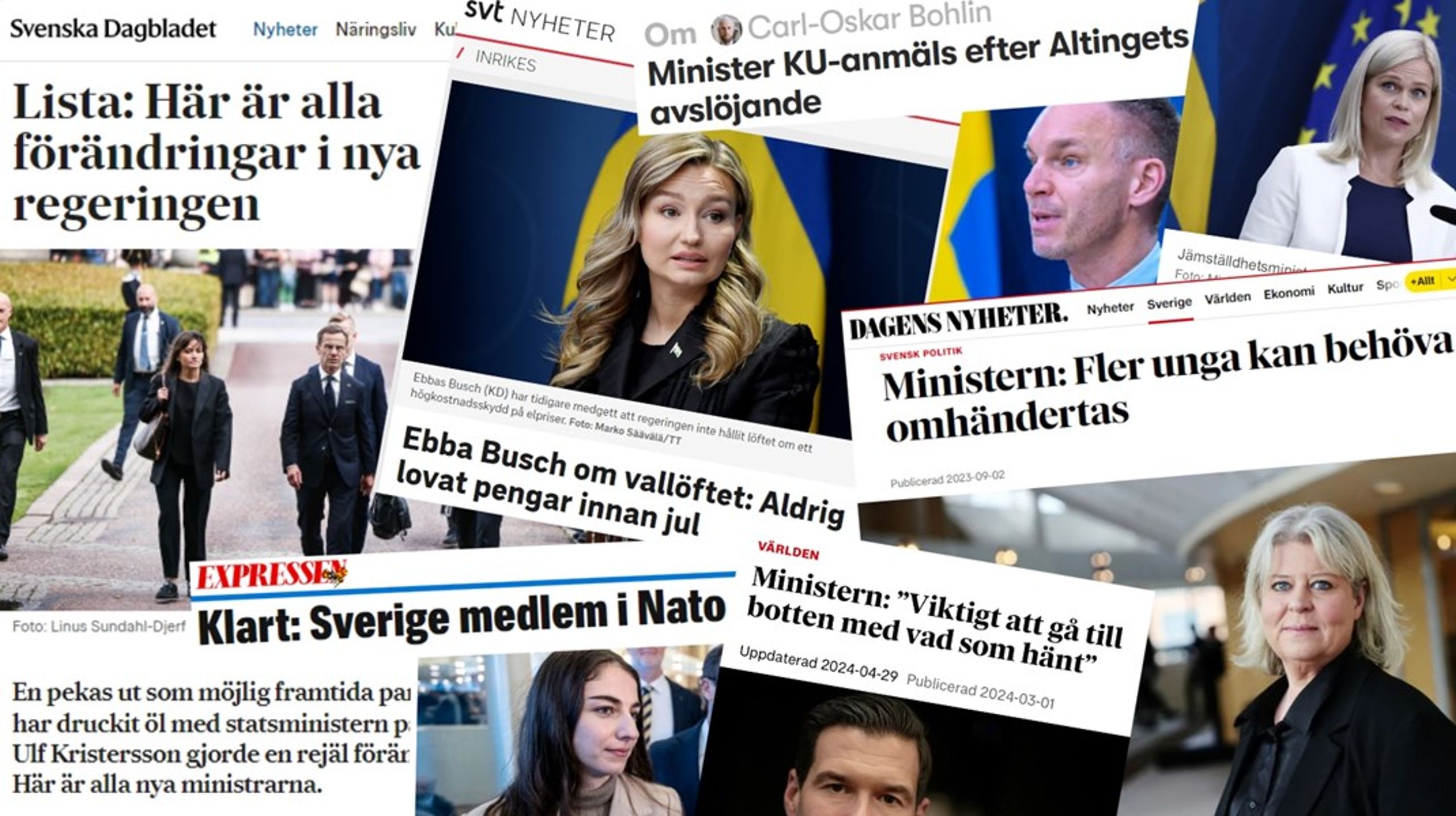 Regeringens företrädare syns ofta i media. Men vissa får mer medieutrymme än andra.