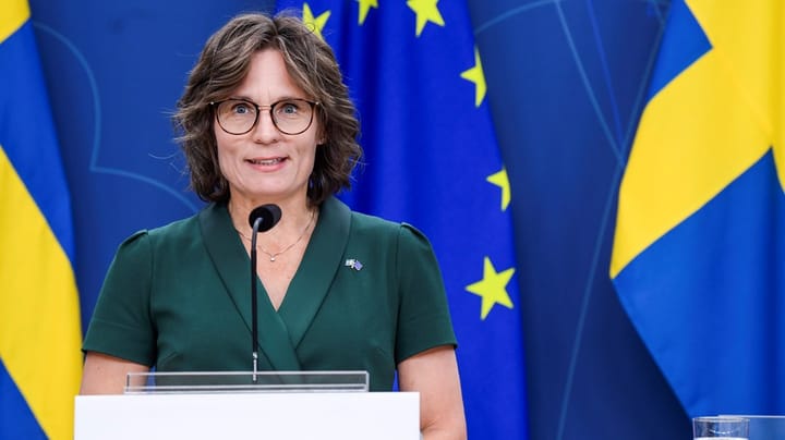 Jessika Roswall nomineras till Sveriges nya EU-kommissionär